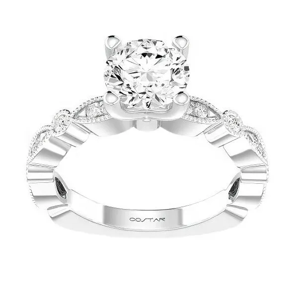 14K Modern Semi-mount Ring by Costar Goldmart Jewelers Redding, CA