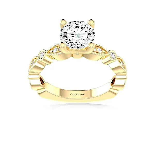 14K Filigree Semi-mount Ring by Costar Goldmart Jewelers Redding, CA