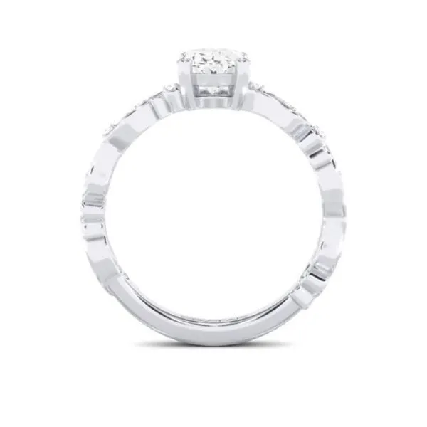 14K Modern Diamond Ring by Costar Image 2 Goldmart Jewelers Redding, CA