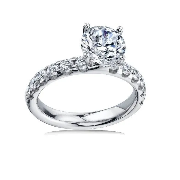 18K Modern Semi-mount Ring – Goldmart Signature Goldmart Jewelers Redding, CA