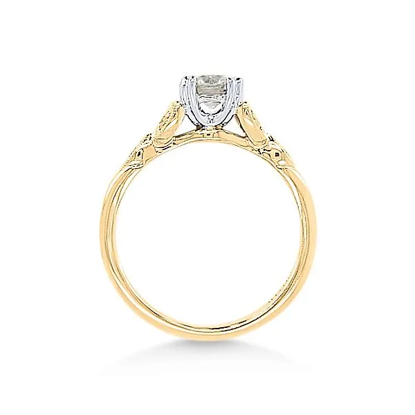 14K Semi-mount Engagement Ring by Gabriel & Co. Image 2 Goldmart Jewelers Redding, CA