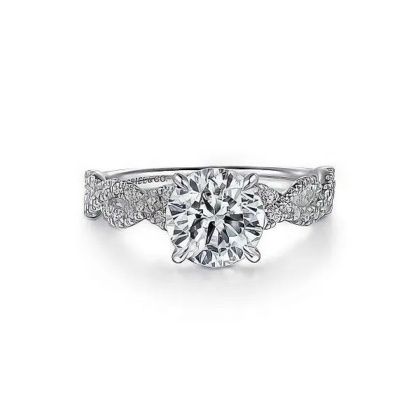 14K Semi-mount Contemporary Collection Ring by Gabriel Goldmart Jewelers Redding, CA