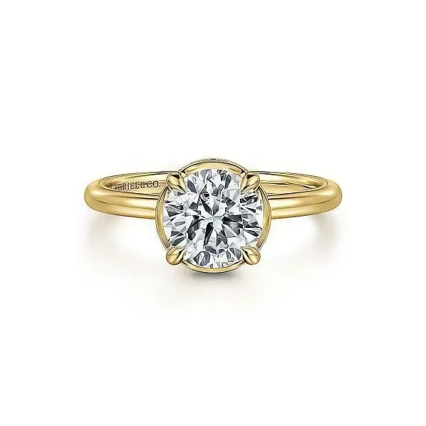 14K Semi-mount Victorian Collection Ring by Gabriel Goldmart Jewelers Redding, CA