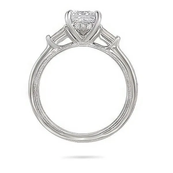 14K Semi-mount Classic Collection Ring by Gabriel Image 2 Goldmart Jewelers Redding, CA