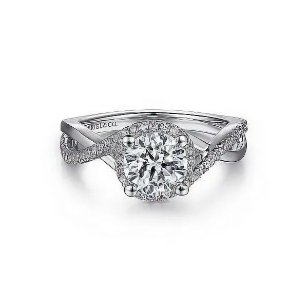 14K Semi-mount Contemporary Collection Ring by Gabriel Goldmart Jewelers Redding, CA