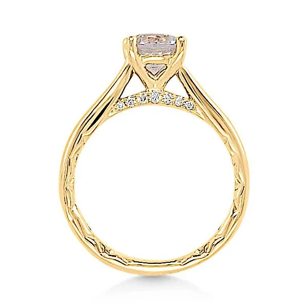 18K Semi-mount Diamond Ring by A.Jafee Image 2 Goldmart Jewelers Redding, CA