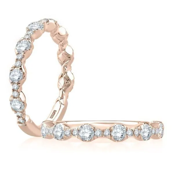 18K Diamond Engagement Ring by A.Jaffe Goldmart Jewelers Redding, CA