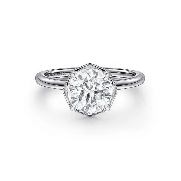 14K Semi-mount Classic Collection Ring by Gabriel Goldmart Jewelers Redding, CA