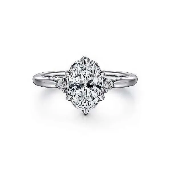 14K Semi-mount Contemporary Collection Ring by Gabriel Goldmart Jewelers Redding, CA