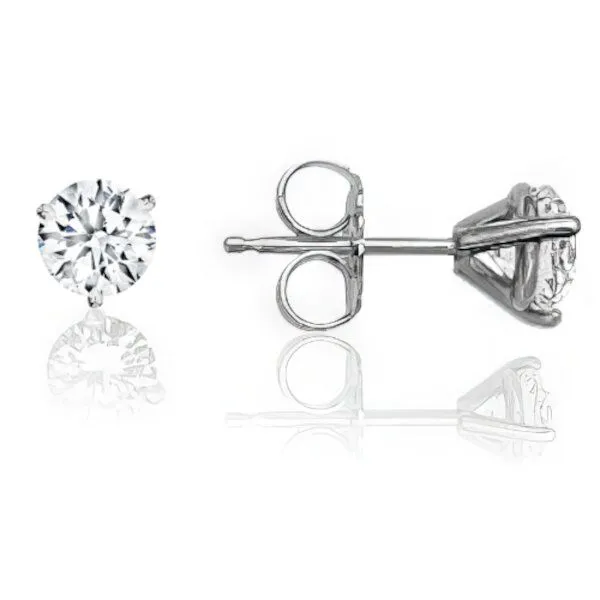 14K Diamond Stud Earrings - Goldmart Signature Goldmart Jewelers Redding, CA