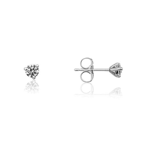 14K Diamond Stud Earrings – Goldmart Signature Collection Goldmart Jewelers Redding, CA