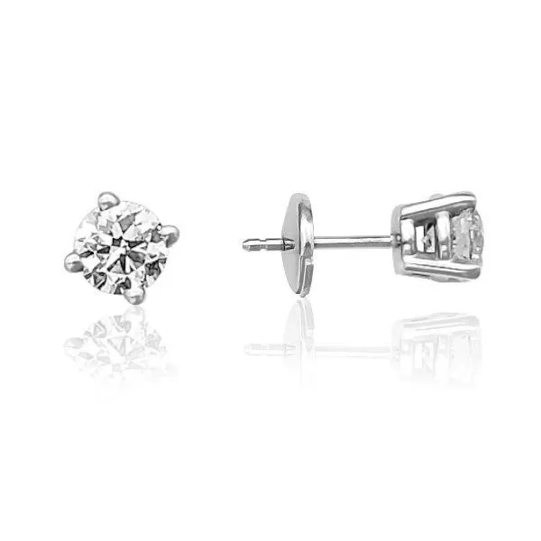 14K Diamond Stud Earrings - Goldmart Signature Collection Goldmart Jewelers Redding, CA