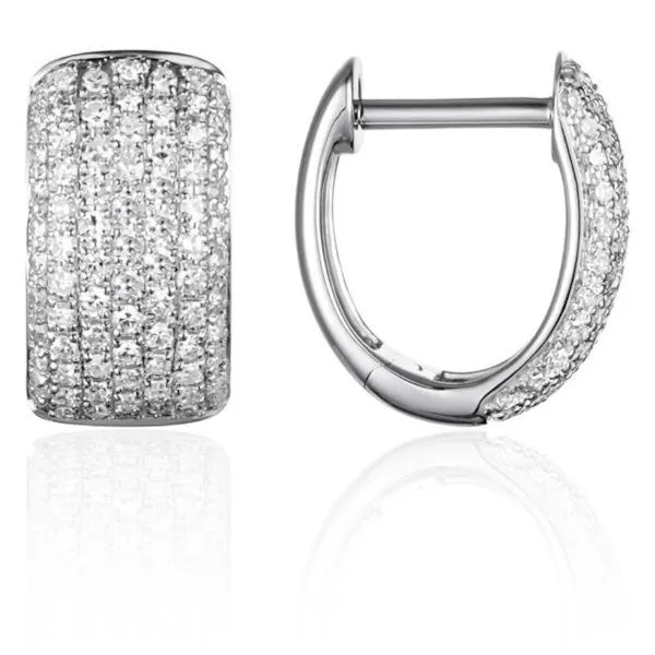 14K Huggie Earrings by Luvente Goldmart Jewelers Redding, CA