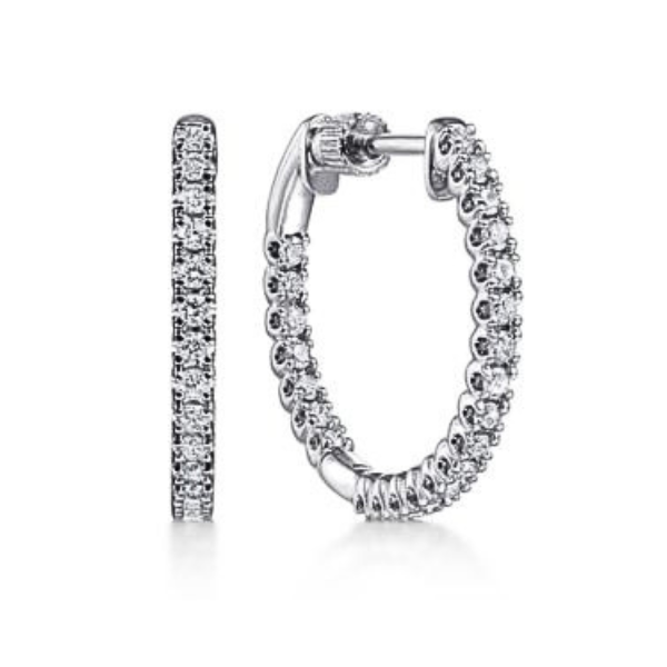 14K Hoop Earrings by Gabriel Goldmart Jewelers Redding, CA
