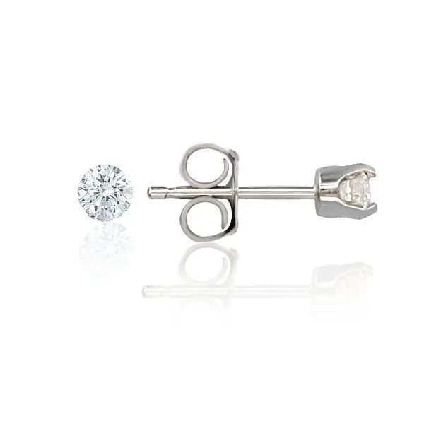 14K Diamond Stud Earrings – Goldmart Signature Goldmart Jewelers Redding, CA