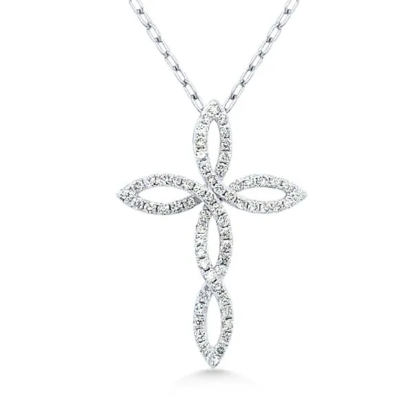 14K Diamond Cross Pendant - Goldmart Signature Goldmart Jewelers Redding, CA