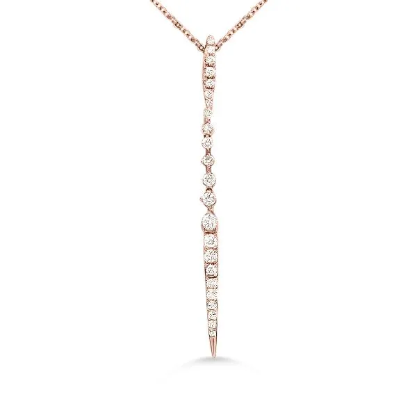 14K 18” Cable link Diamond Pendant – GM Goldmart Jewelers Redding, CA