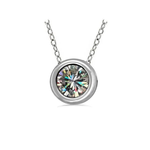14K FoF Diamond Bezel Set Slide Pendant – GM Signature Goldmart Jewelers Redding, CA
