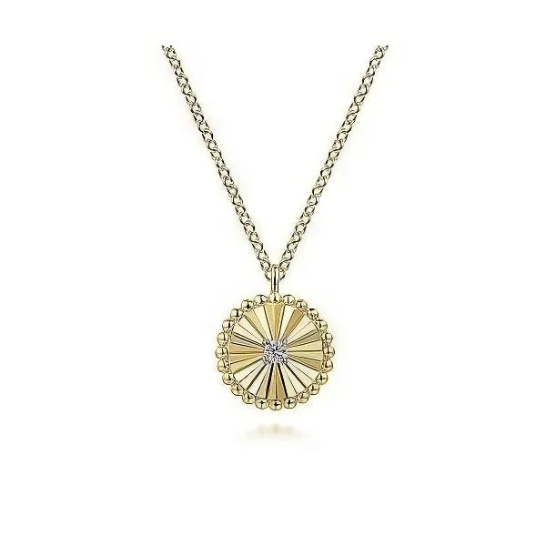 14K 17.5” Bujukan Diamond Cut Necklace by Gabriel Goldmart Jewelers Redding, CA