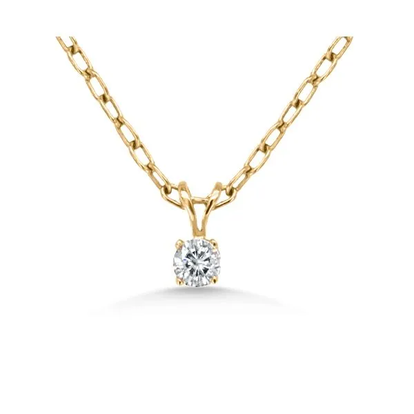 14K Diamond Rabbit Ear Pendant - Estate Goldmart Jewelers Redding, CA