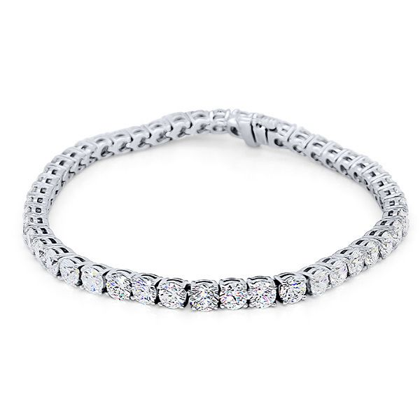 18K Tennis Bracelet by Facets of Fire Goldmart Jewelers Redding, CA