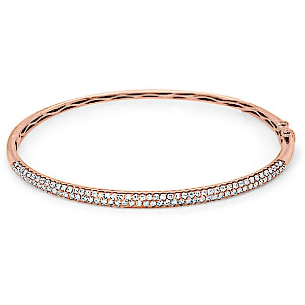 14K Bangle Bracelet by Luvente Goldmart Jewelers Redding, CA