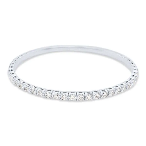 14K Diamond Bangle Bracelet – GM Signature Collection Goldmart Jewelers Redding, CA