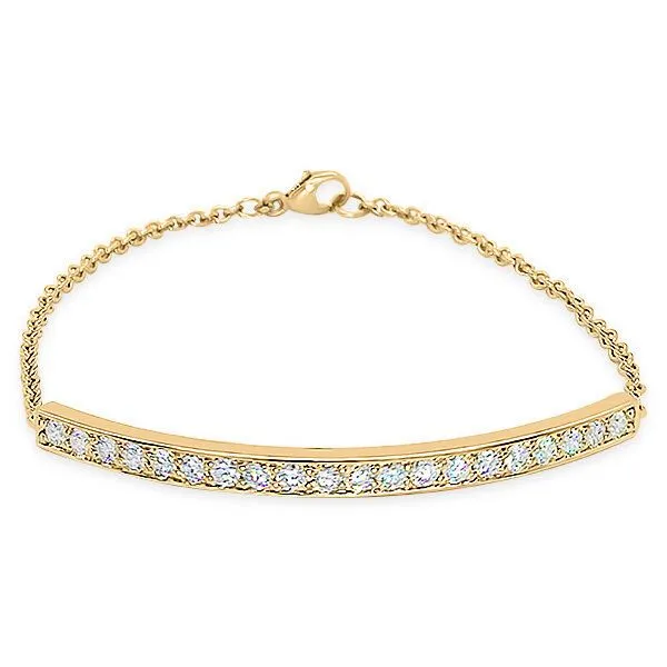 14K FoF Diamond Bar Bracelet by Facets of Fire Goldmart Jewelers Redding, CA