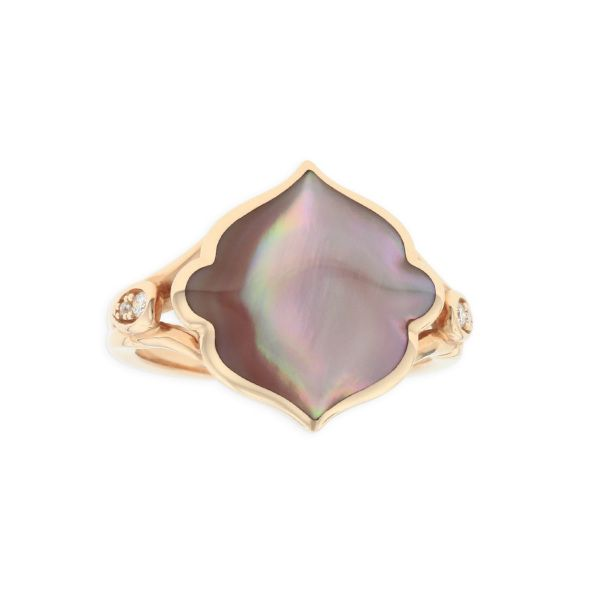 14K Mother Of Pearl Inlay Fashion Ring by Kabana Goldmart Jewelers Redding, CA