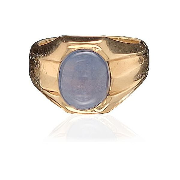 Look Within, Retro Era 14K Star Sapphire Ring (Estate) Goldmart Jewelers Redding, CA