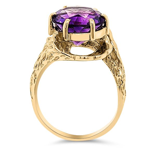 14K Amethyst Fashion Ring - Estate Goldmart Jewelers Redding, CA