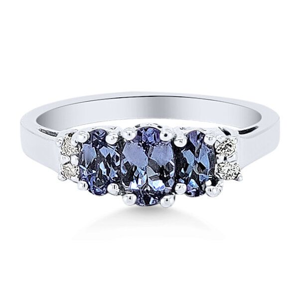 14K Tanzanite & Diamond Fashion Ring - Estate Goldmart Jewelers Redding, CA