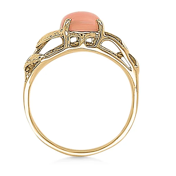 14K Pink Opal Fashion Ring - Estate Image 2 Goldmart Jewelers Redding, CA