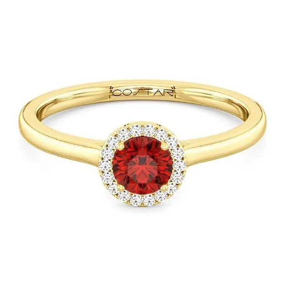 14K Ruby & Halo Fashion Ring by Costar Goldmart Jewelers Redding, CA