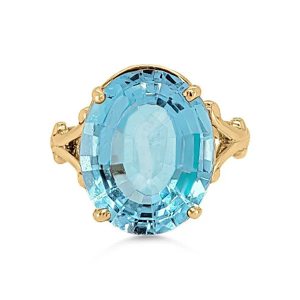 14K Topaz Fashion Ring - Estate Goldmart Jewelers Redding, CA