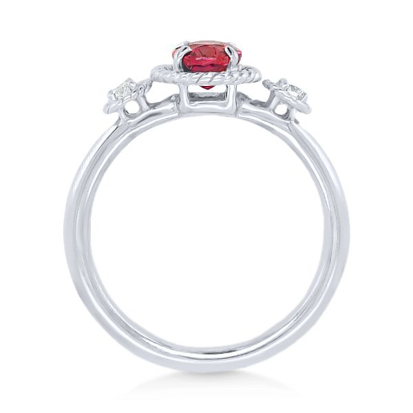 18K Ruby and Diamond Fashion Ring - GM Signature Image 2 Goldmart Jewelers Redding, CA