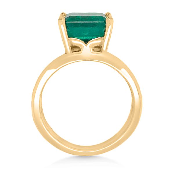 14K Columbian Emerald & Diamond Ring - GM Signature Goldmart Jewelers Redding, CA