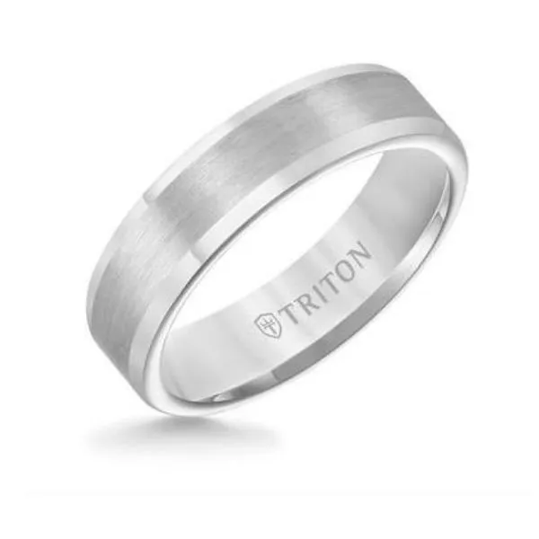 Gray Tungsten Carbide Classic Wedding Band – GM Goldmart Jewelers Redding, CA