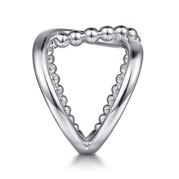 Sterling Silver Bujukan Interlocking Ring by Gabriel & Co. Image 4 Goldmart Jewelers Redding, CA