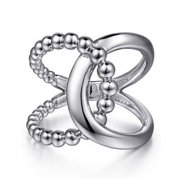 Sterling Silver Bujukan Interlocking Ring by Gabriel & Co. Goldmart Jewelers Redding, CA