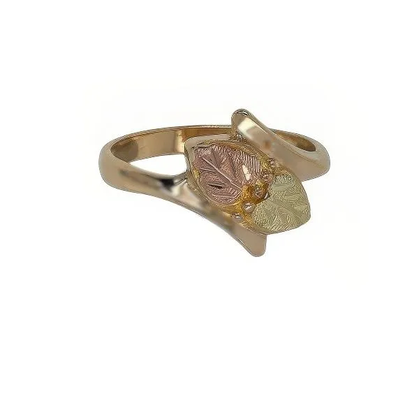 10K Bypass Black Hills Gold Fashion Ring - Estate Goldmart Jewelers Redding, CA