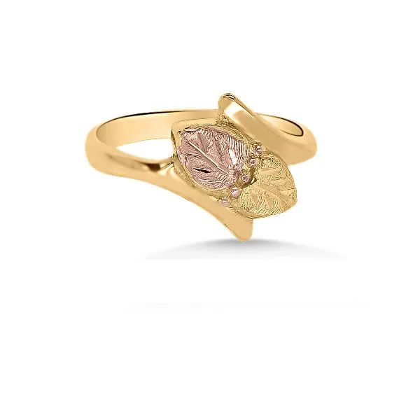 10K Bypass Black Hills Gold Fashion Ring - Estate Goldmart Jewelers Redding, CA