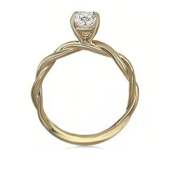 14K Semi-mount Classic Collection by Gabriel & Co. Image 2 Goldmart Jewelers Redding, CA