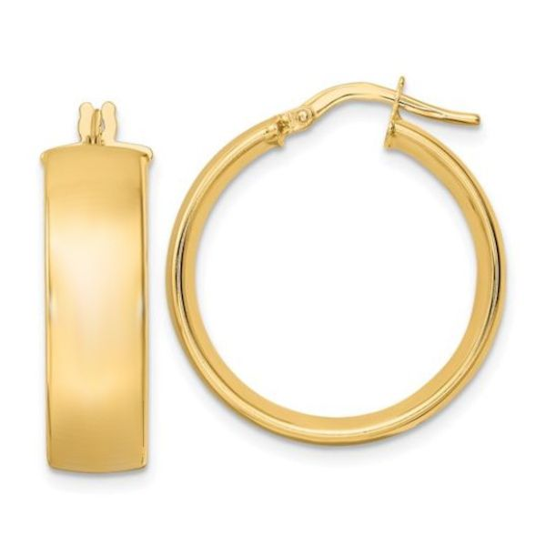 14K Small Hoop Earrings – Goldmart Signature Goldmart Jewelers Redding, CA