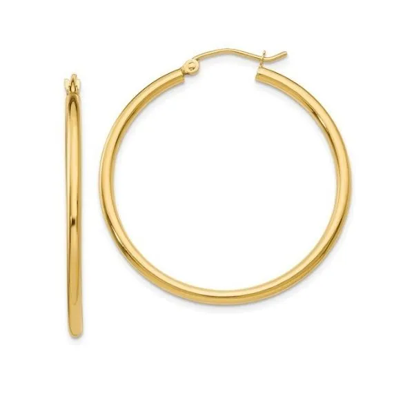 14K Large Hoop Earrings - Goldmart Signature Collection Goldmart Jewelers Redding, CA