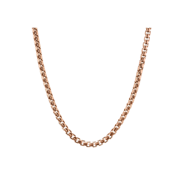 14K 20” Round Box Chain – Goldmart Signature Goldmart Jewelers Redding, CA