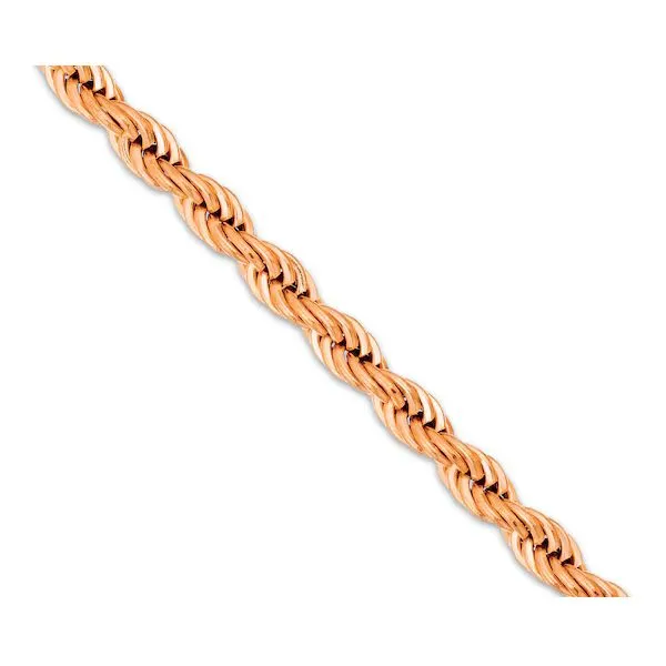 14K 18” Retro Rope Chain - Estate Image 2 Goldmart Jewelers Redding, CA