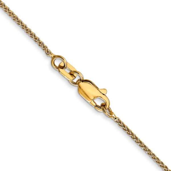 14 Karat 1.05mm Spiga Chain -Goldmart Signature Image 2 Goldmart Jewelers Redding, CA