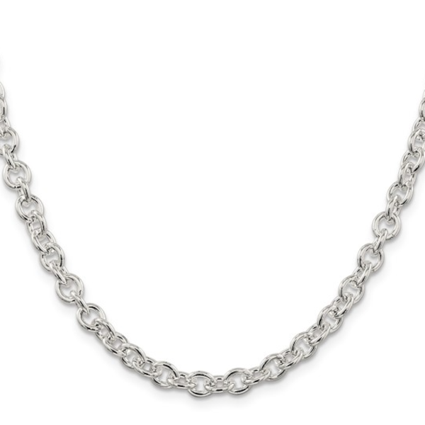 Sterling Silver 22” Cable Link Chain - GM Signature Goldmart Jewelers Redding, CA