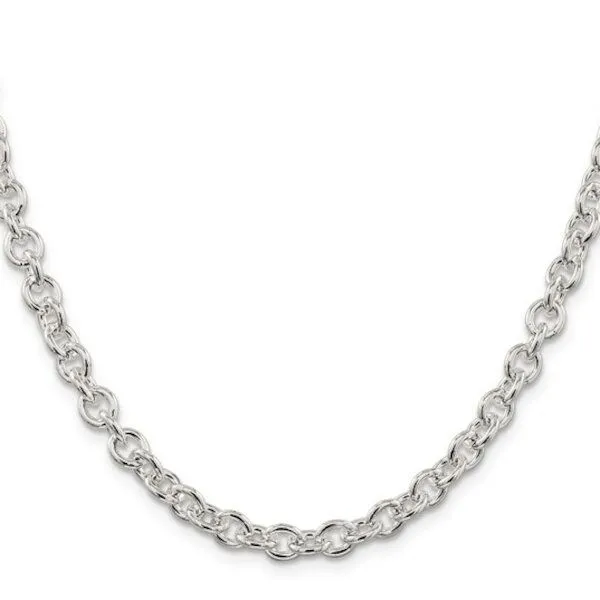 SS 22” Cable Link Chain – GM Signature Goldmart Jewelers Redding, CA